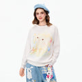 LAMLICKA sheep print relaxed-fit crewneck sweater, product image 7
