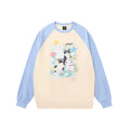 Lamlicka Cozy Cat Print Cotton Sweatshirt for Men - Fall Fashion Forward - LAMLICKA - 黄色 - 2XL 适合175 - 200斤 - 6118132661366