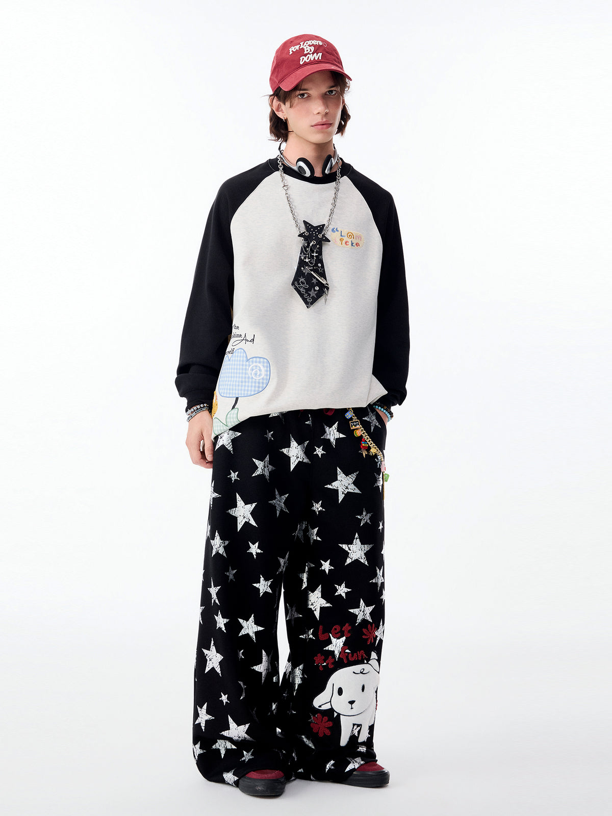 Floral Bee Embroidered Raglan Tee – LAMLICKA