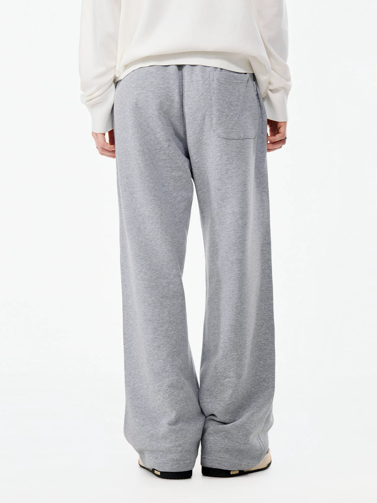 Lamlicka Gray Cartoon Print Wide-Leg Pants – LAMLICKA, view 2